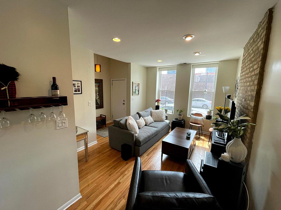 Entrance and living area