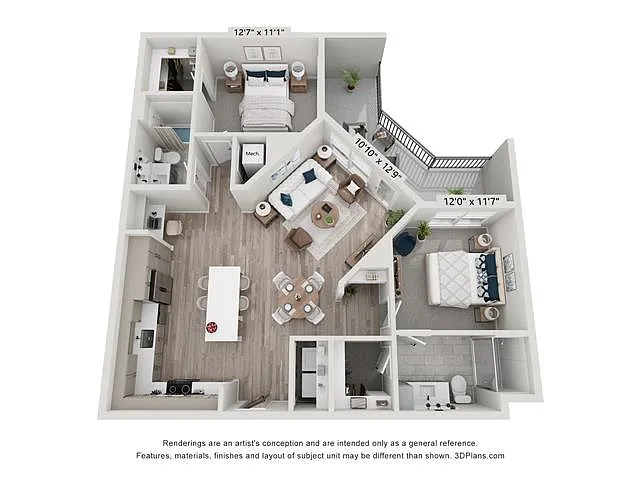 Floor plan Magnolia