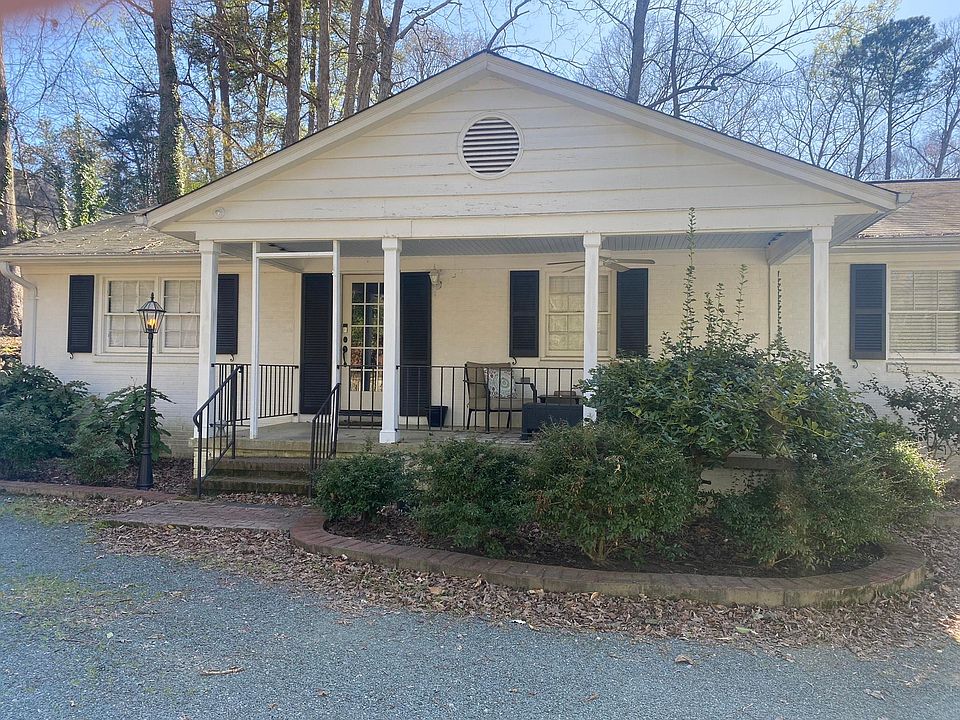 Exterior with large porch
