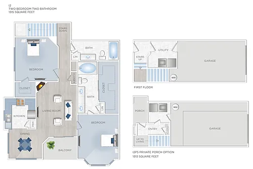Floor plan I2/ I2PS