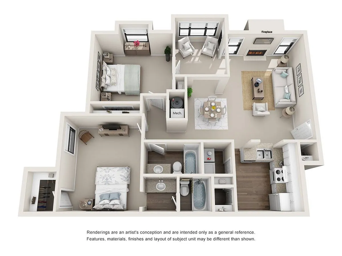 Floor plan D