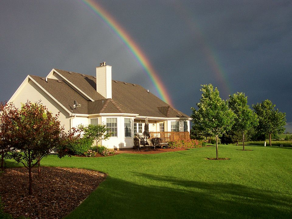 View of back from golf cours