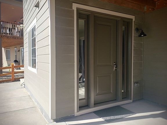 Apartment is a south facing walk-out basement apartment and tenant can enjoy the covered patio, garden beds, and swing just outside the apartment door.