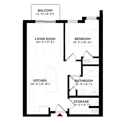 Floor plan 668-A4