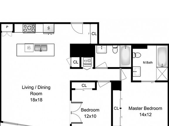 2nd image of 611 S Wells St #1205