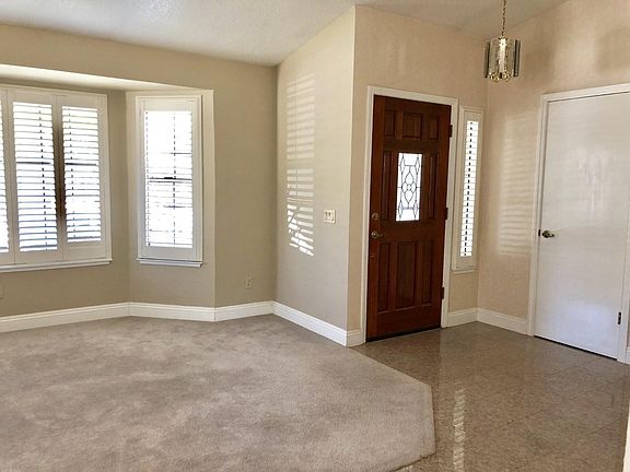 Entry and Bay Window in Living Room