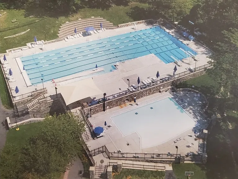 Resident access to pool also camp pool for the kids who attend