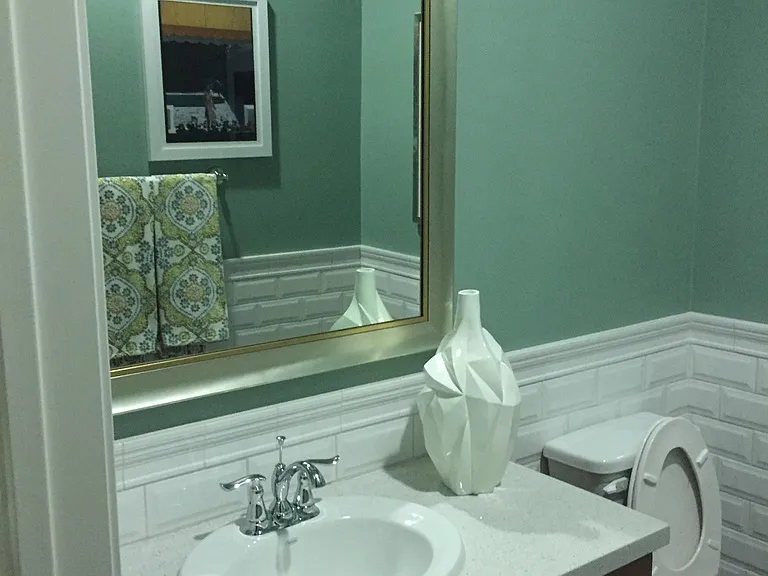 Half bath.