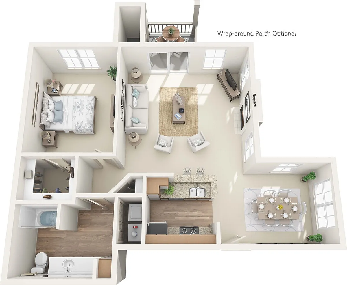 Floor plan The Haven