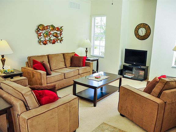 Living room/family room is light and bright.