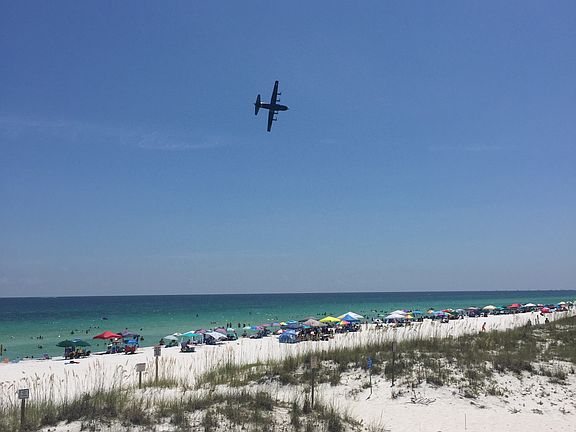 Fat Albert from your balcony