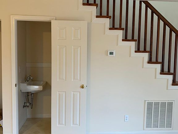 Half bathroom downstairs