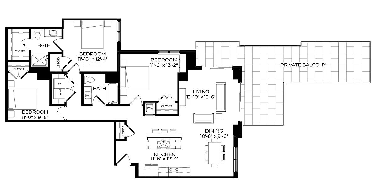 Floor plan 503