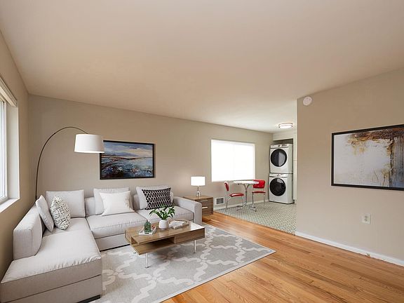 Open, flowing rooms. Listing is Virtually staged