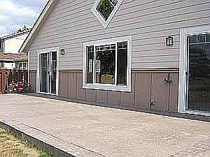 Rear Patio