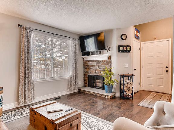 Cozy Wood Burning Fireplace