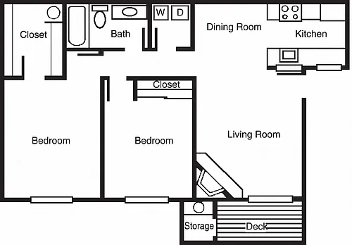 Floor plan Sapling