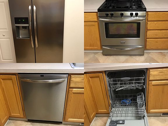 New Stainless appliances