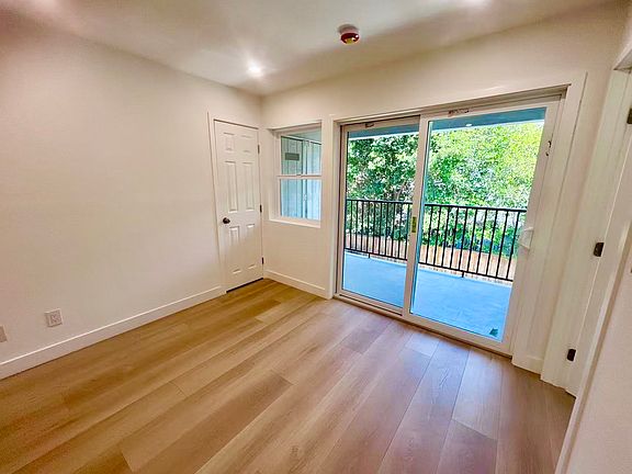 Living room with private balcony
