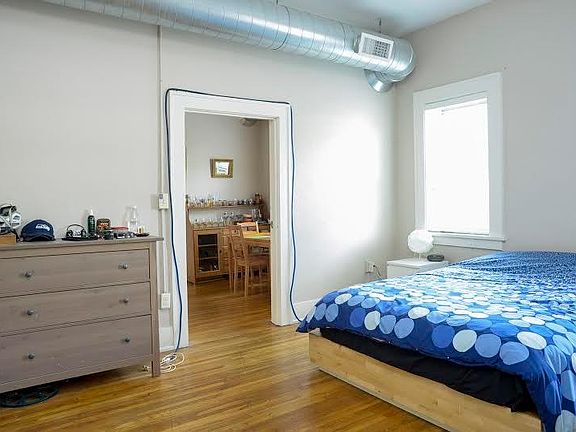 View of east bedroom from east entrance accessible from Dubu