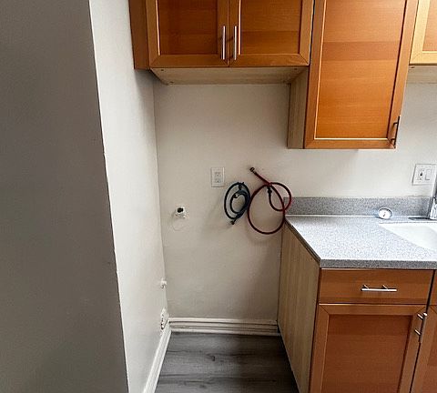 washer / dryer hook up