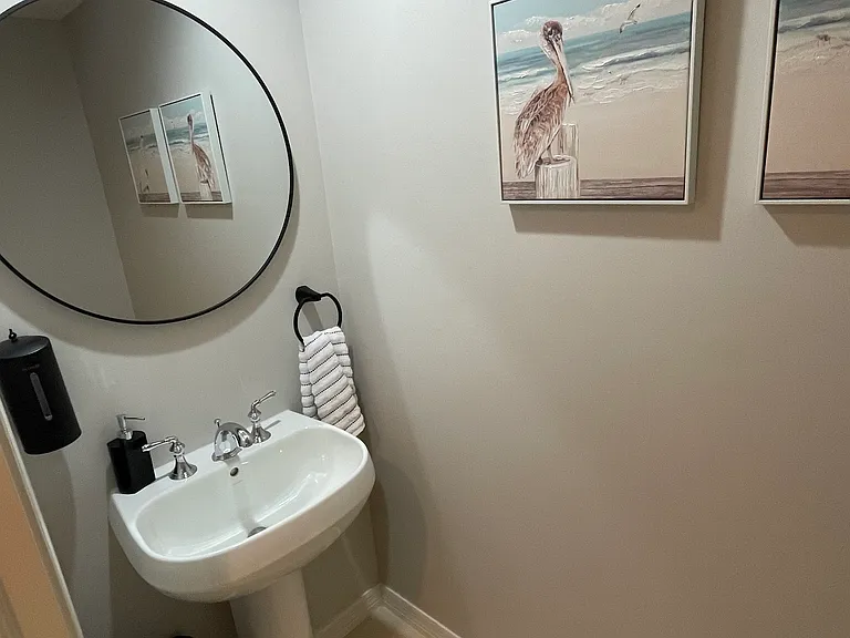 Additional bathroom for added convenience