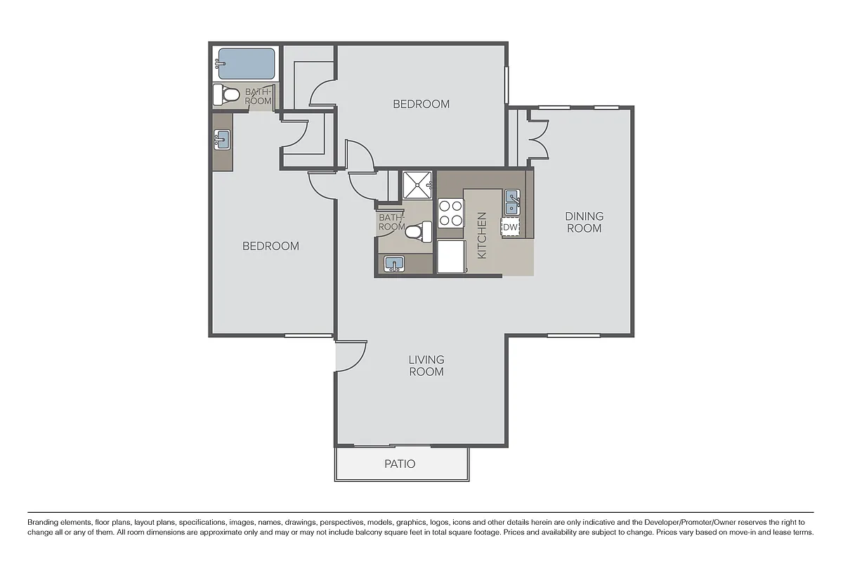 Floor plan Sunset