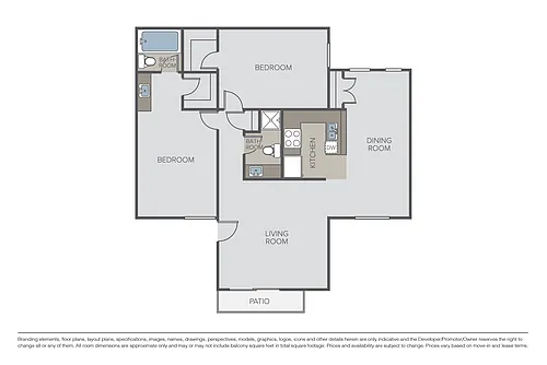 Floor plan Sunset