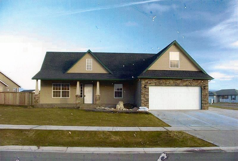 Front of home on a corner Lot