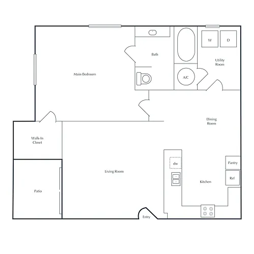 Floor plan Diamond