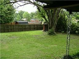 Nice level yard w/ carport