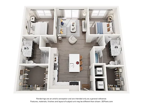 Floor plan B1 Alt 3