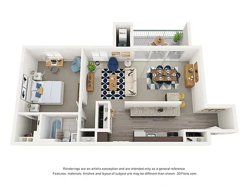 Floor plan Jackson Renovated