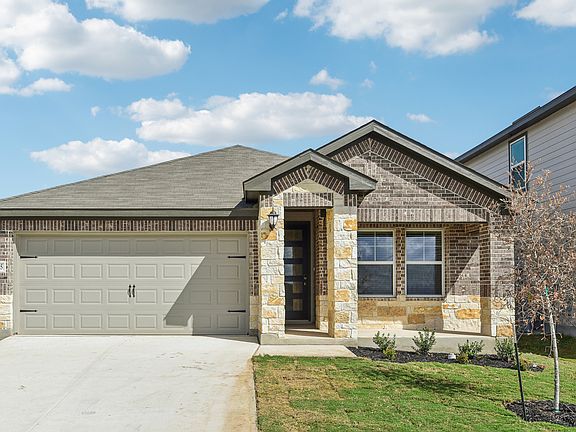 Front exterior of the Callaghan floorplan at a Meritage Homes community.