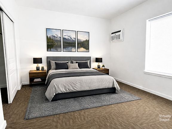 Bedroom does not come furnished
