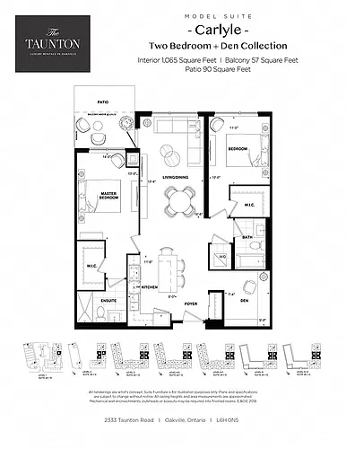 Floor plan Carlyle