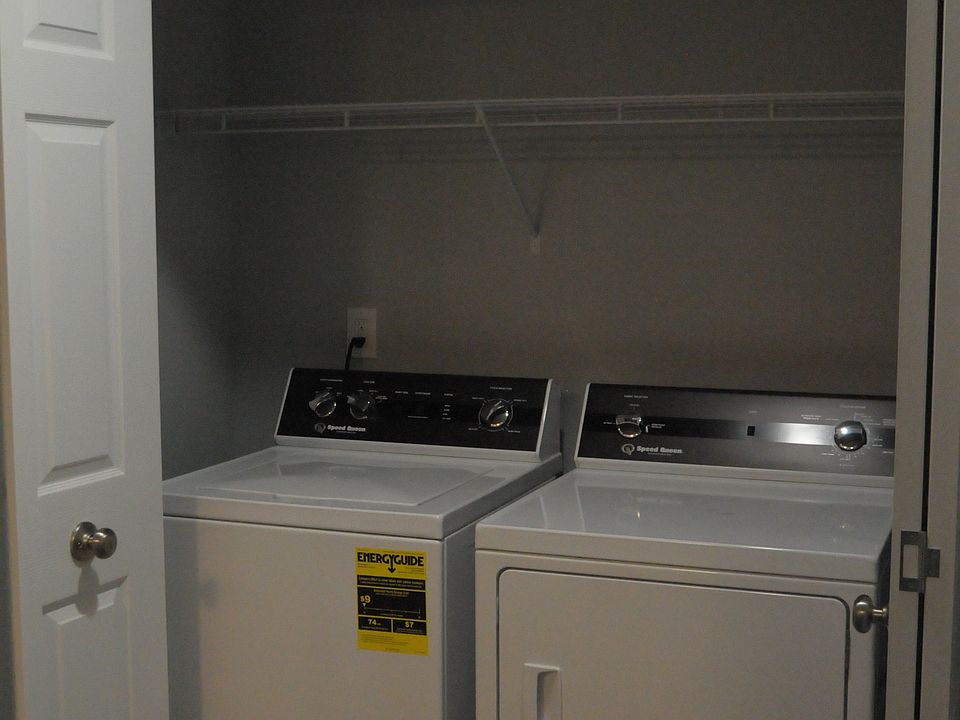 Upstairs washer/dryer area.
