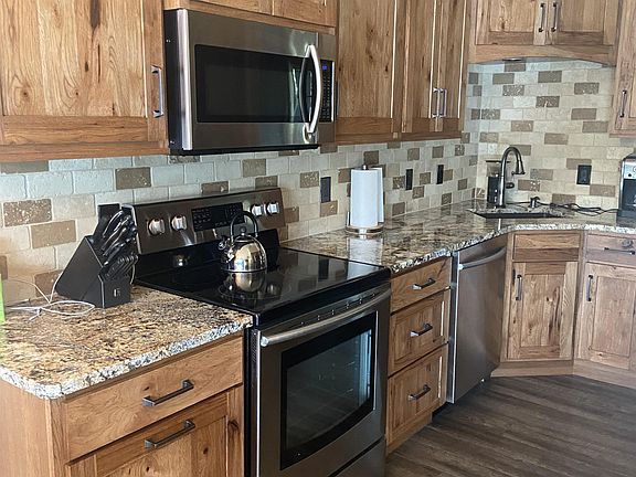 Fully stocked kitchen