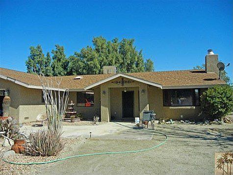 Main House features desert landscape.