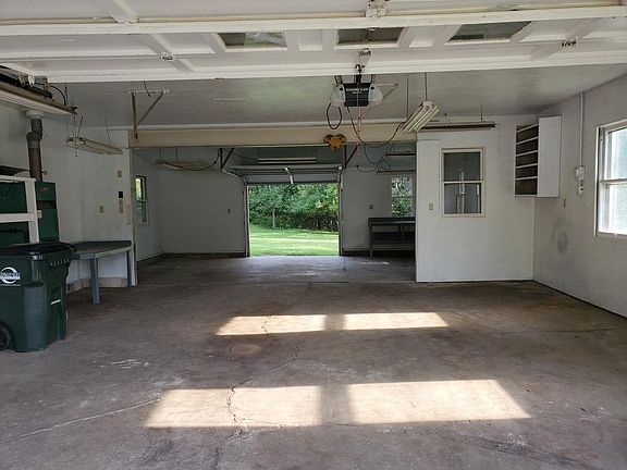 Double 4 car garage.