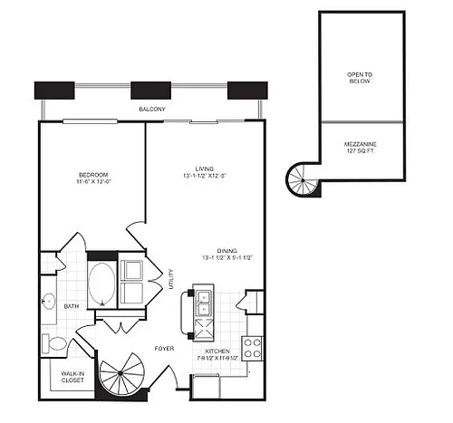 Floor plan A6-Loft