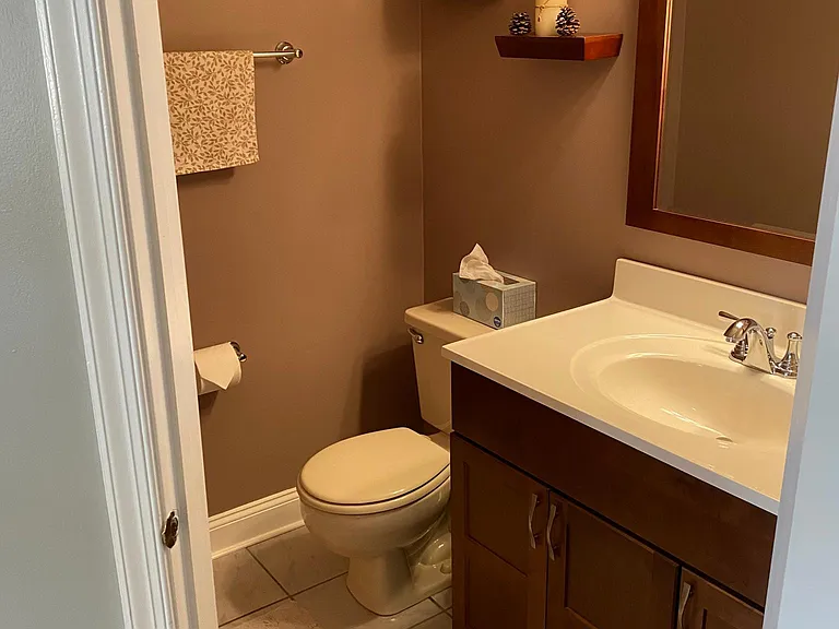 Downstairs half bathroom
