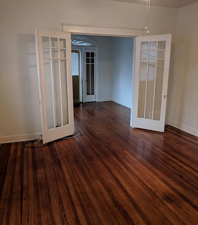 Spacious dining room/living room.
