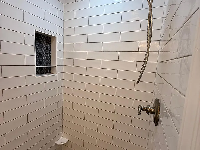 Master shower