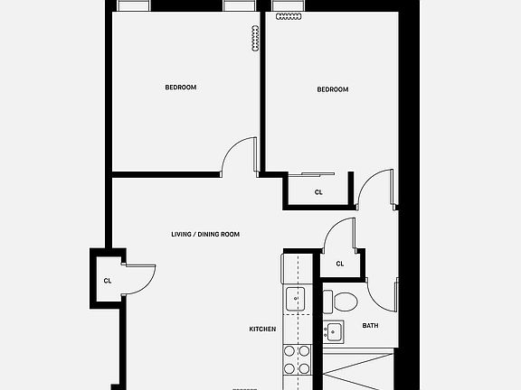 2nd image of 31-36 32nd St #B1c