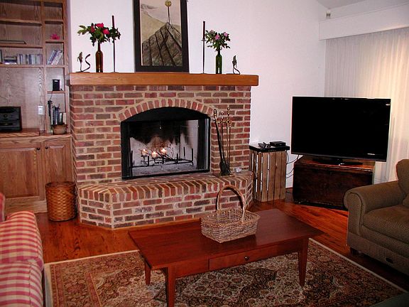 Fireplace in Family room