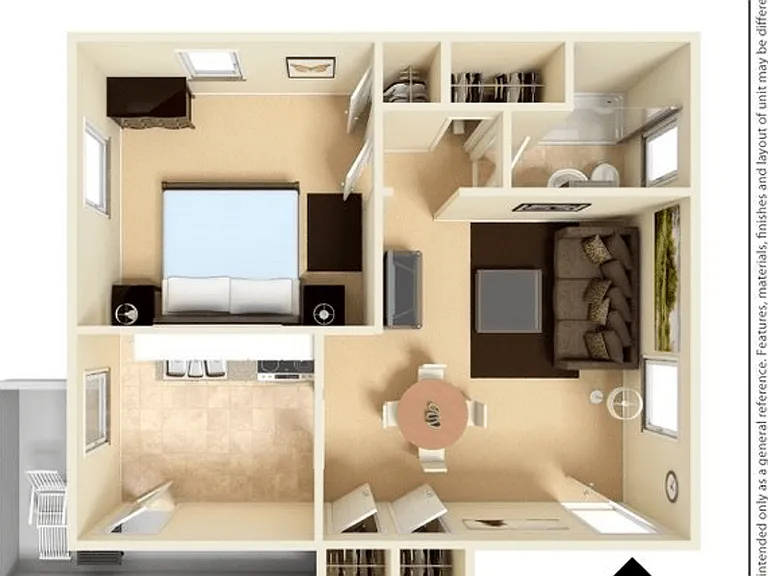 ChestnutRun 1BD 1Bath 620sqft- ChestnutRun 1BD 1Bath 620sqft-
