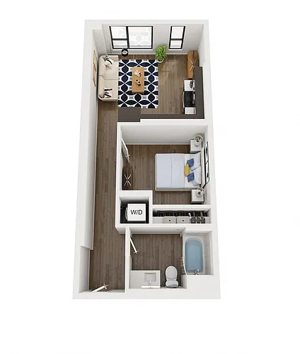 Floor plan A01