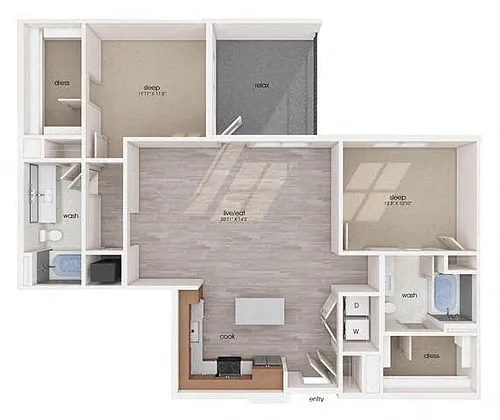Floor plan B08
