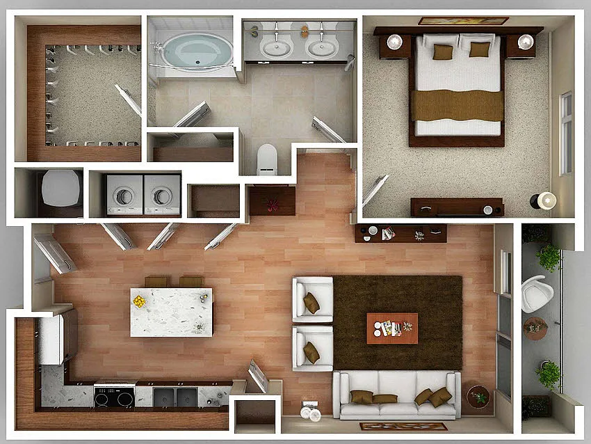 Floor plan 1A2